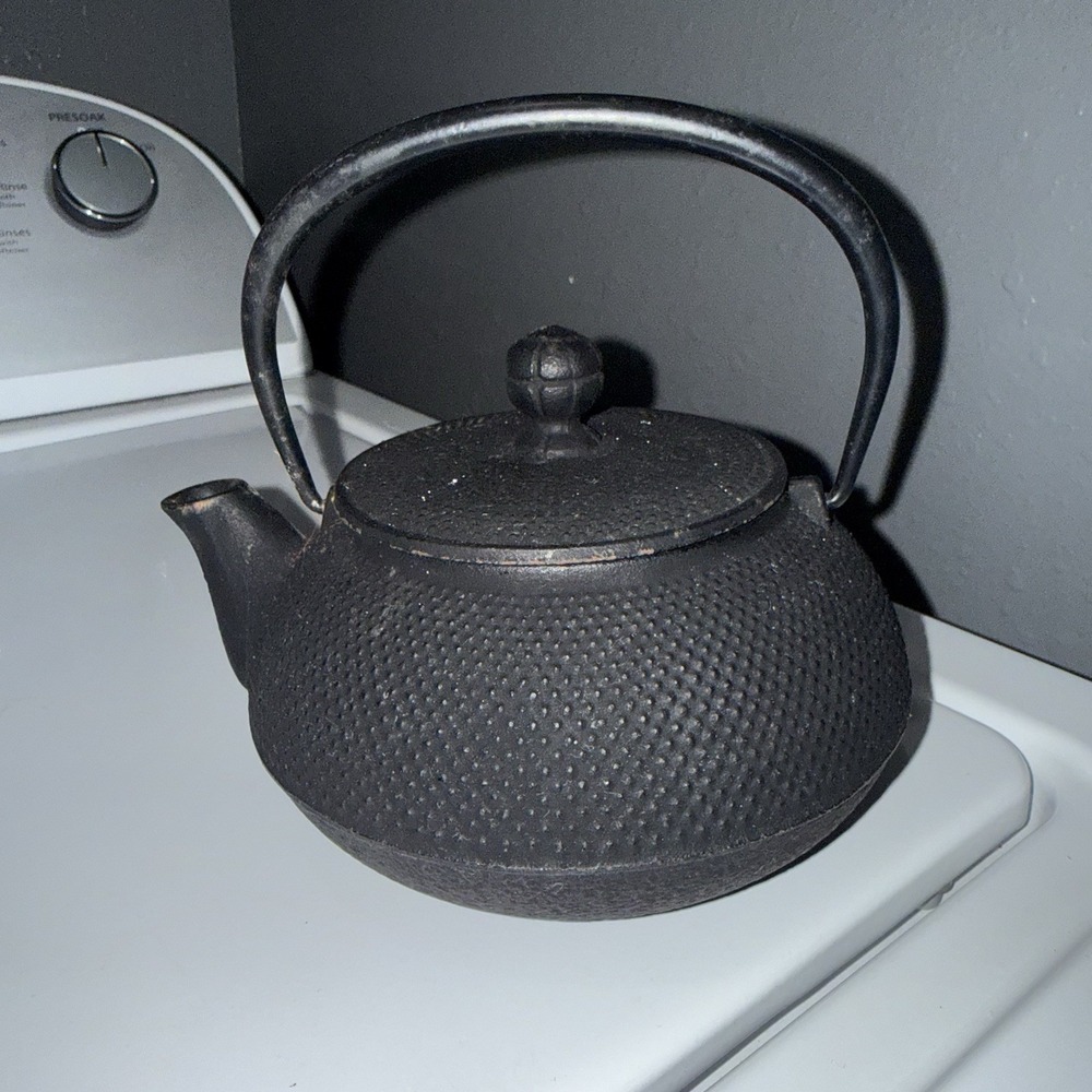 Vintage Cast Iron Teapot Made‎ in Japan with Infuser Kettle